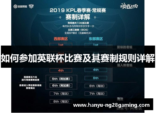 如何参加英联杯比赛及其赛制规则详解